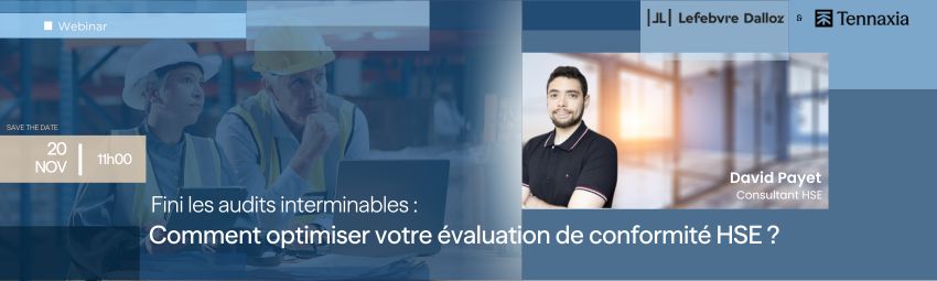 bannière "Fini les audits interminables : comment optimiser votre évaluation de conformité ?"